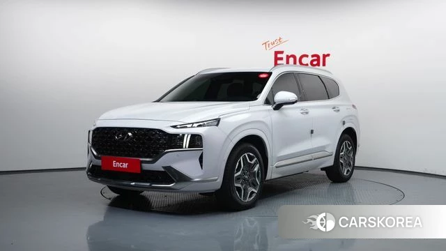 Hyundai The New Santa Fe 2022 Белый из Кореи