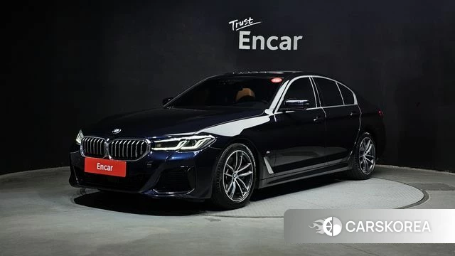 BMW 5 Series (G30) 2021 Черный из Кореи