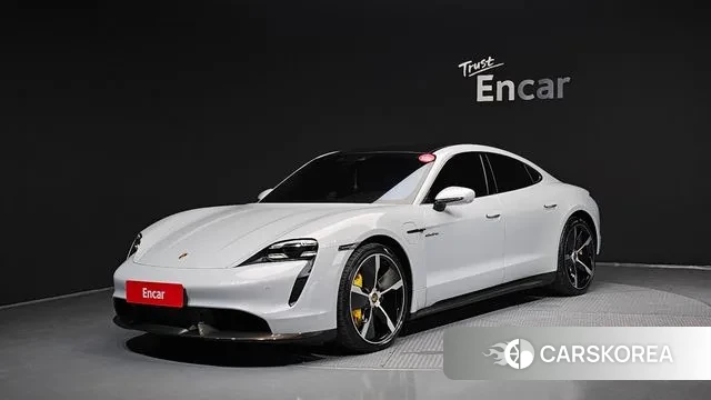 Porsche Taycan 2021 Белый из Кореи