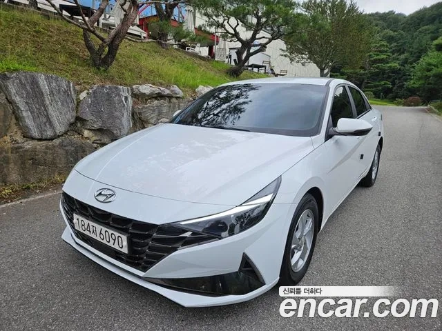 Hyundai Avante (CN7) 2020 Белый из Кореи