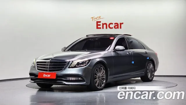 Mercedes-Benz S-Class W222 2018 Серебряный из Кореи
