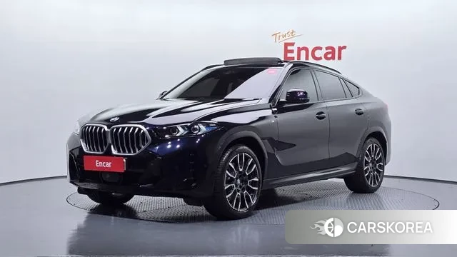 BMW X6 (G06) 2023 Синий из Кореи