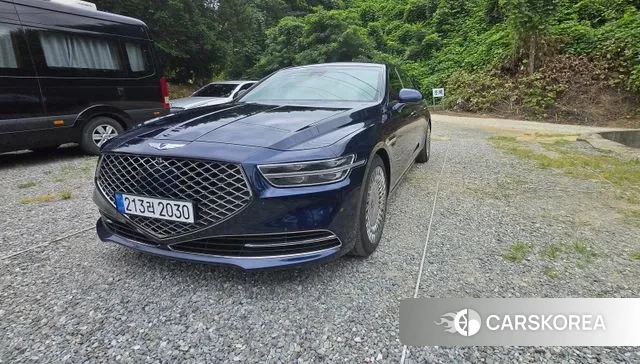 Genesis G90 2019 Синий из Кореи