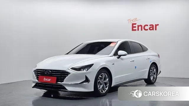 Hyundai Sonata (DN8) 2019 Белый из Кореи