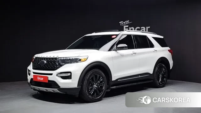 Ford Explorer 6th Generation 2022 Белый из Кореи