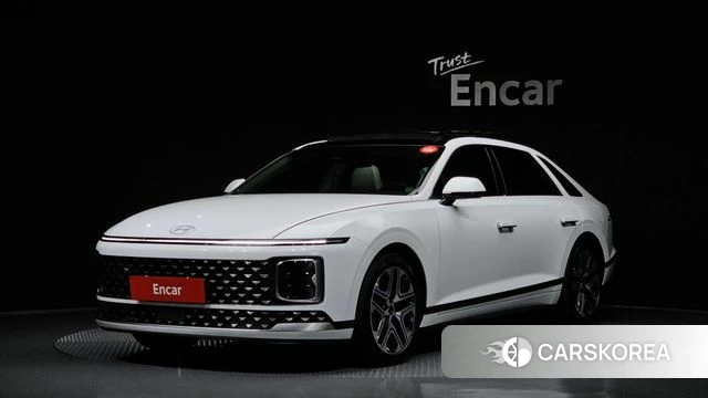 Hyundai Grandeur Hybrid (GN7) 2024 Белый из Кореи