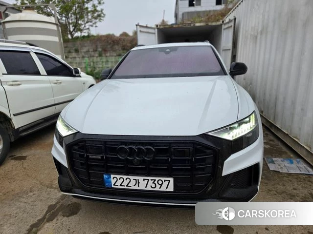 Audi Q8 (4M) 2023 Белый из Кореи