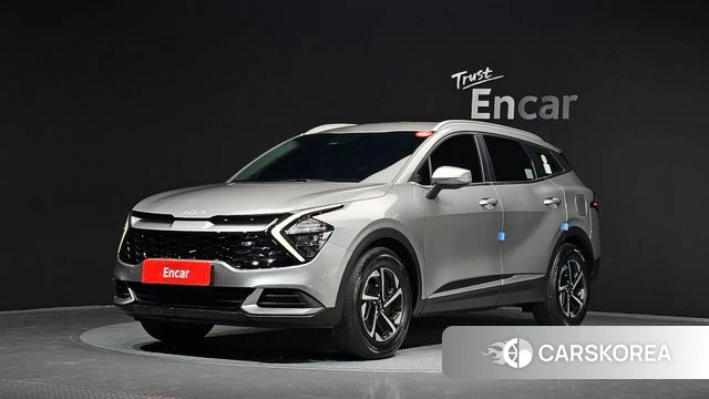 Kia Sportage 5th Generation Hybrid 2023 Серебристо-серый из Кореи