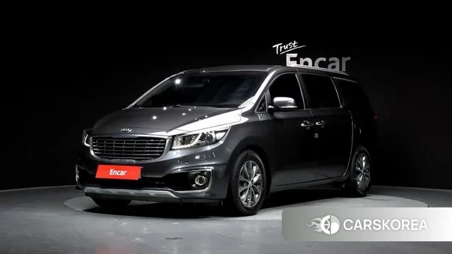 Kia All New Carnival 2018 Серый из Кореи