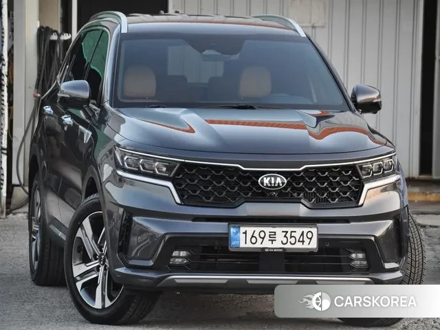 Kia Sorento 4th Generation 2021 Серый из Кореи