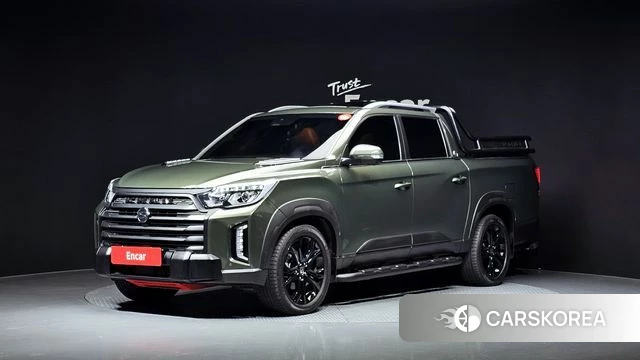 Ssangyong The New Rexton Sports Cannes 2022 Светло-зеленый из Кореи