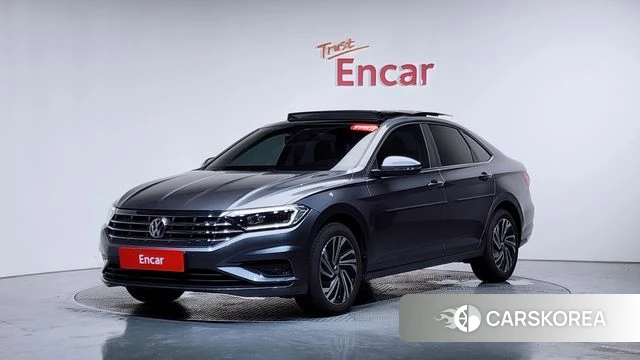 Volkswagen 7th Generation of Jetta 2021 Серый из Кореи