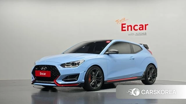 Hyundai Veloster (JS) 2019 Небесно-голубой из Кореи