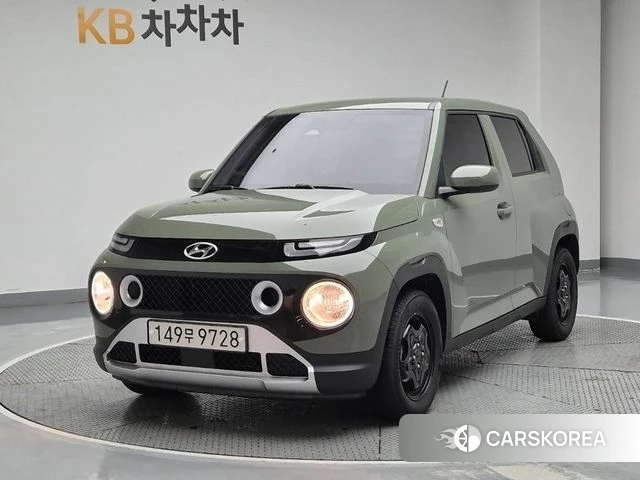 Hyundai Casper 2022 Зеленый из Кореи