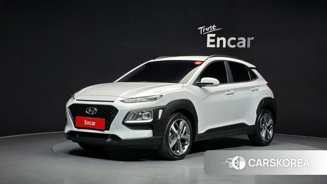 Hyundai Kona 2019 Белый из Кореи