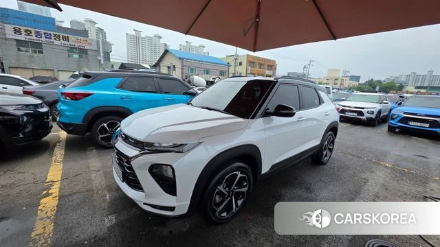 Chevrolet (GM Daewoo) Trailblazer 2022 Белый из Кореи