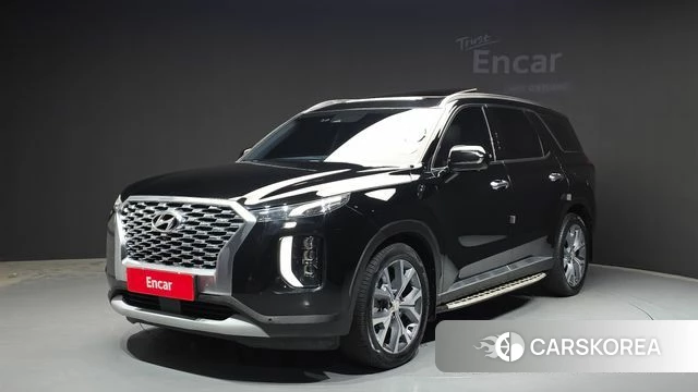 Hyundai Palisade 2021 Черный из Кореи