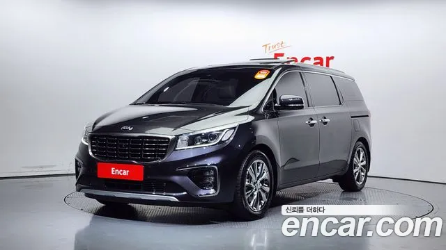 Kia The New Carnival 2019 Серый из Кореи