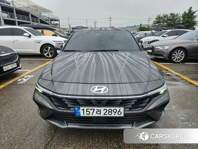 Hyundai The New Avante (CN7) 2023 Серый из Кореи