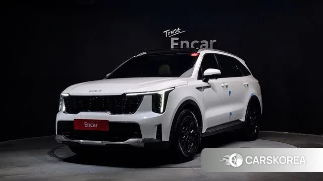 Kia The New Sorento 4th Generation 2023 Белый из Кореи