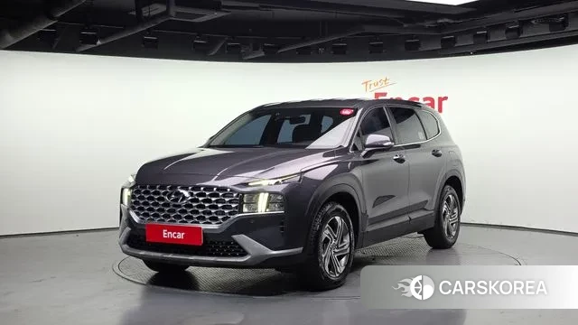 Hyundai The New Santa Fe 2021 Серый из Кореи