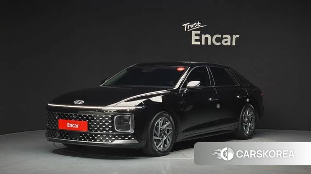 Hyundai Grandeur (GN7) 2023 Черный из Кореи