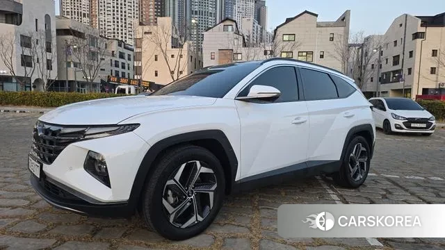 Hyundai Tucson (NX4) 2022 Белый из Кореи