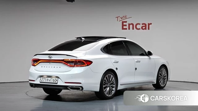 Hyundai Grandeur IG 2019 Белый из Кореи