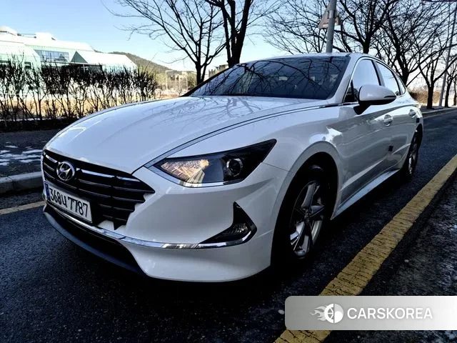 Hyundai Sonata (DN8) 2020 Белый из Кореи
