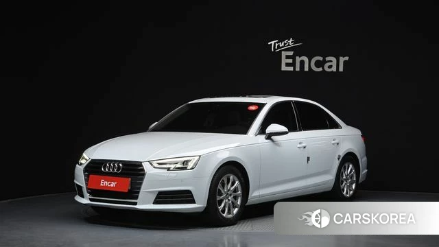 Audi A4 (B9) 2019 Белый из Кореи