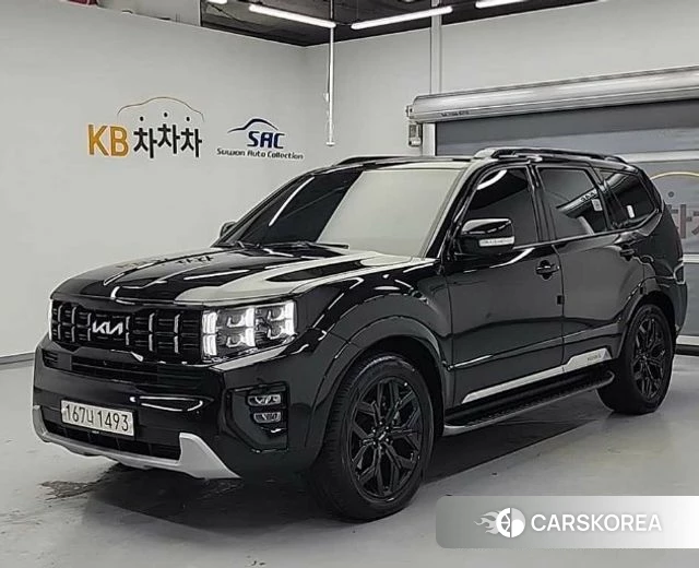 Kia Mohave Master 2023 Черный из Кореи