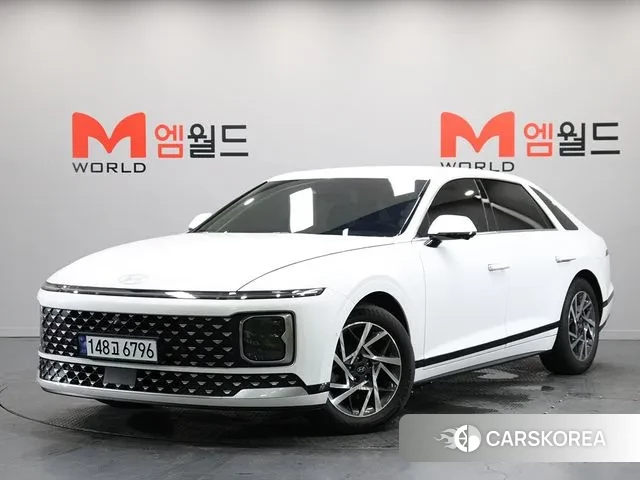 Hyundai Grandeur (GN7) 2023 Белый из Кореи