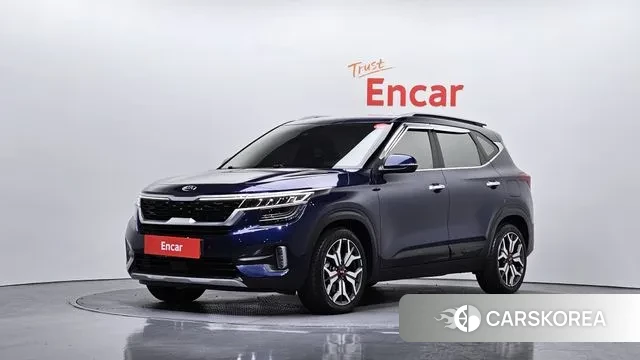 Kia Seltos 2021 Синий из Кореи