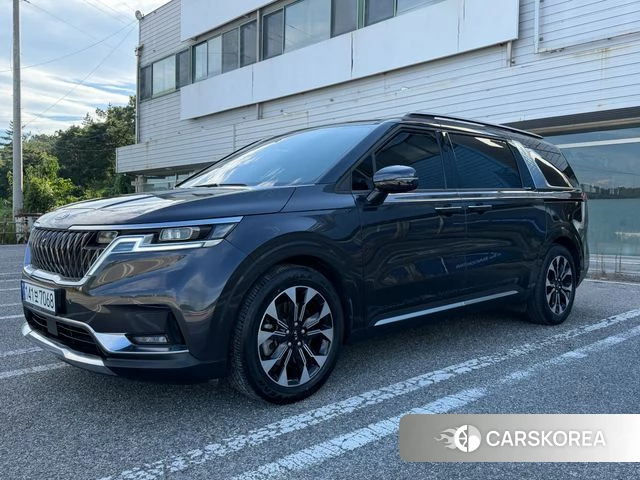 Kia Carnival 4th generation 2020 Серый из Кореи