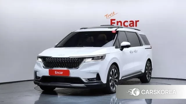 Kia Carnival 4th generation 2023 Белый из Кореи