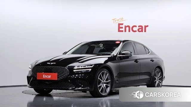 Genesis The New G70 2021 Черный из Кореи