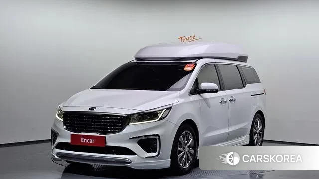 Kia The New Carnival 2019 Белый из Кореи