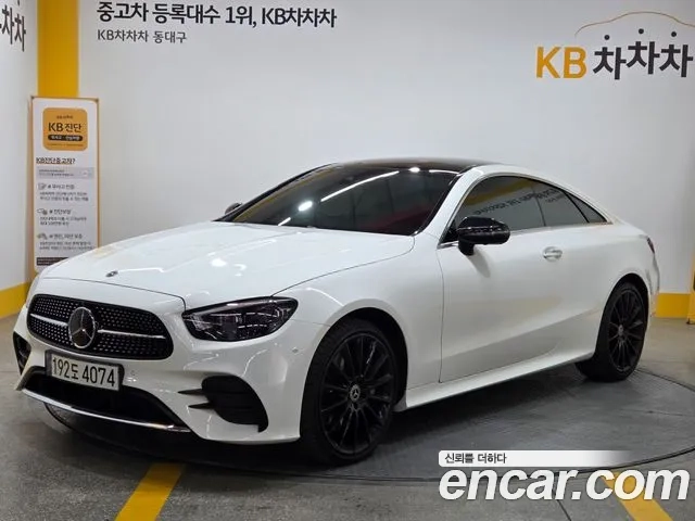 Mercedes-Benz E-Class W213 2021 Белый из Кореи