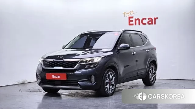 Kia Seltos 2020 Серый из Кореи