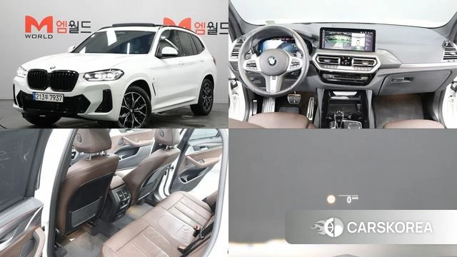 BMW X3 (G01) 2024 Белый из Кореи