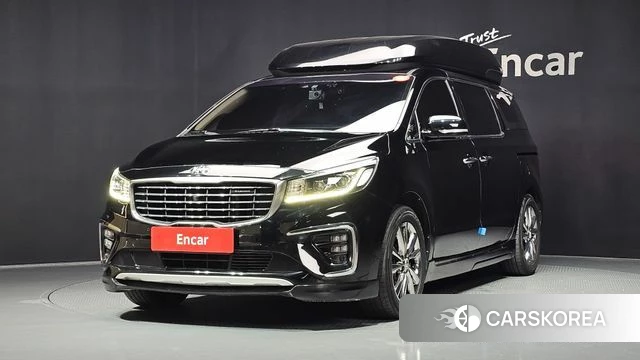 Kia The New Carnival 2019 Черный из Кореи
