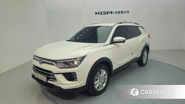 Ssangyong Beautiful Korando 2020 Белый из Кореи