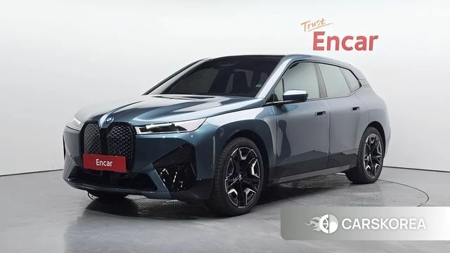 BMW iX 2022 Синий нефрит из Кореи