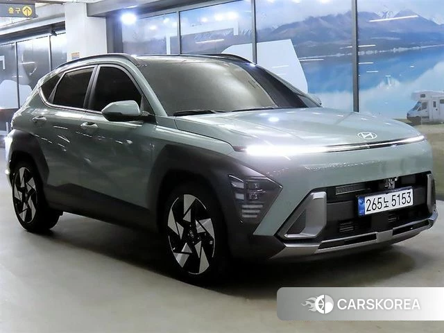 Hyundai Kona (SX2) 2025 Синий нефрит из Кореи