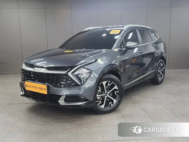 Kia Sportage 5th Generation Hybrid 2023 Серый из Кореи