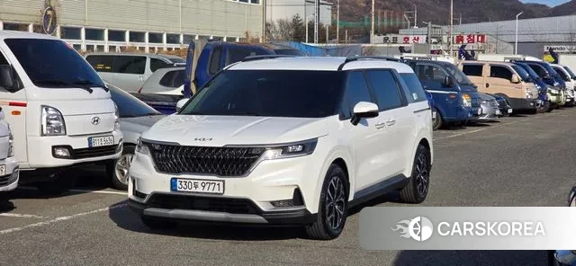 Kia Carnival 4th generation 2022 Белый из Кореи