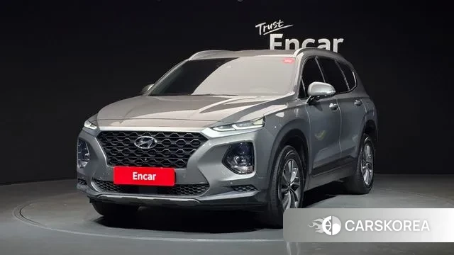 Hyundai Santa Fe TM 2018 Серый из Кореи