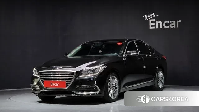 Genesis G80 2018 Черный из Кореи