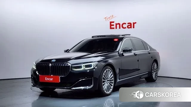 BMW 7 Series (G11) 2021 Черный из Кореи