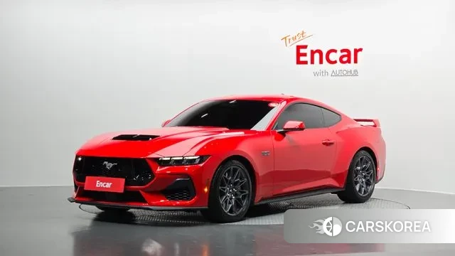 Ford Mustang 7th Generation 2025 Красный из Кореи
